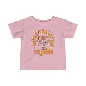 Enjoy The Little Things Infant Fine Jersey Tee