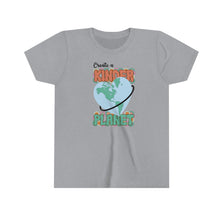 Load image into Gallery viewer, Create a Kinder Planet Girls Youth Retro T-shirt
