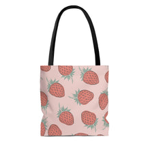 Load image into Gallery viewer, Strawberry Fields High Quality Tote Bag
