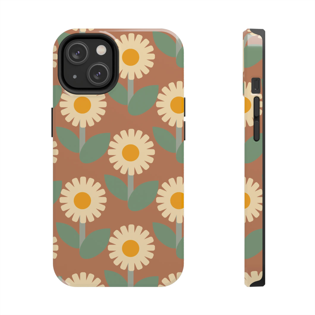 Vintage Wallflowers Tough Phone Case, Case-Mate