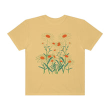 Load image into Gallery viewer, Wildflowers Stenciled Women’s Vintage T-shirt
