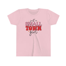 Load image into Gallery viewer, Just A Small Town Girl Youth Retro T-shirt
