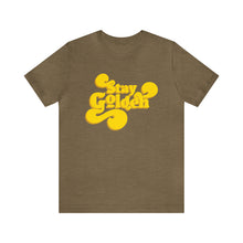 Load image into Gallery viewer, Stay Golden Retro Letters Short Sleeve Graphic Tee
