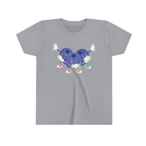 Dancing Blueberries Youth Boys T-shirt