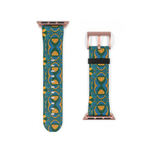 Load image into Gallery viewer, Marrakesh Faux-Leather Apple Watch Band
