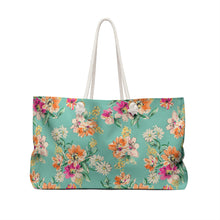 Load image into Gallery viewer, Mama Retro Floral Weekender/Beach Bag
