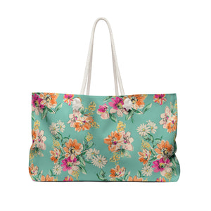 Mama Retro Floral Weekender/Beach Bag