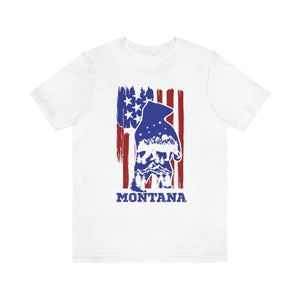 Montana America Bear Men's Short Sleeve Graphic Tee