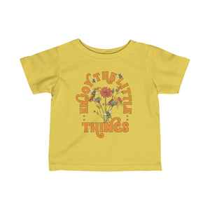 Enjoy The Little Things Infant Fine Jersey Tee