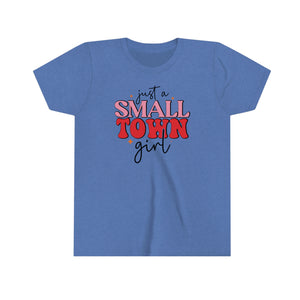 Just A Small Town Girl Youth Retro T-shirt