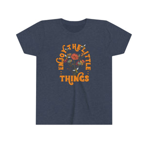 Enjoy The Little Things Youth Girls Retro T-shirt