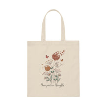 Load image into Gallery viewer, Grow Positive Canvas Tote Bag
