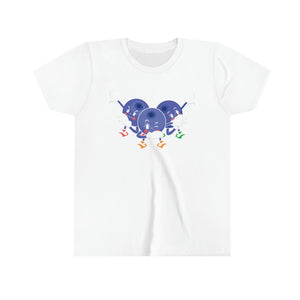 Dancing Blueberries Youth Boys T-shirt