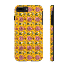 Load image into Gallery viewer, Retro 70&#39;s Mushrooms and Flowers Tough Phone Case, Case-Mate
