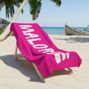 The Malorie Basic Custom Name Beach Towel