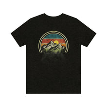 Load image into Gallery viewer, Mountain Adventure Retro Men&#39;s Short Sleeve Graphic Tee
