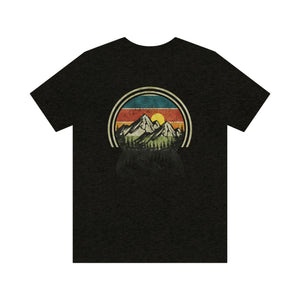 Mountain Adventure Retro Men's Short Sleeve Graphic Tee