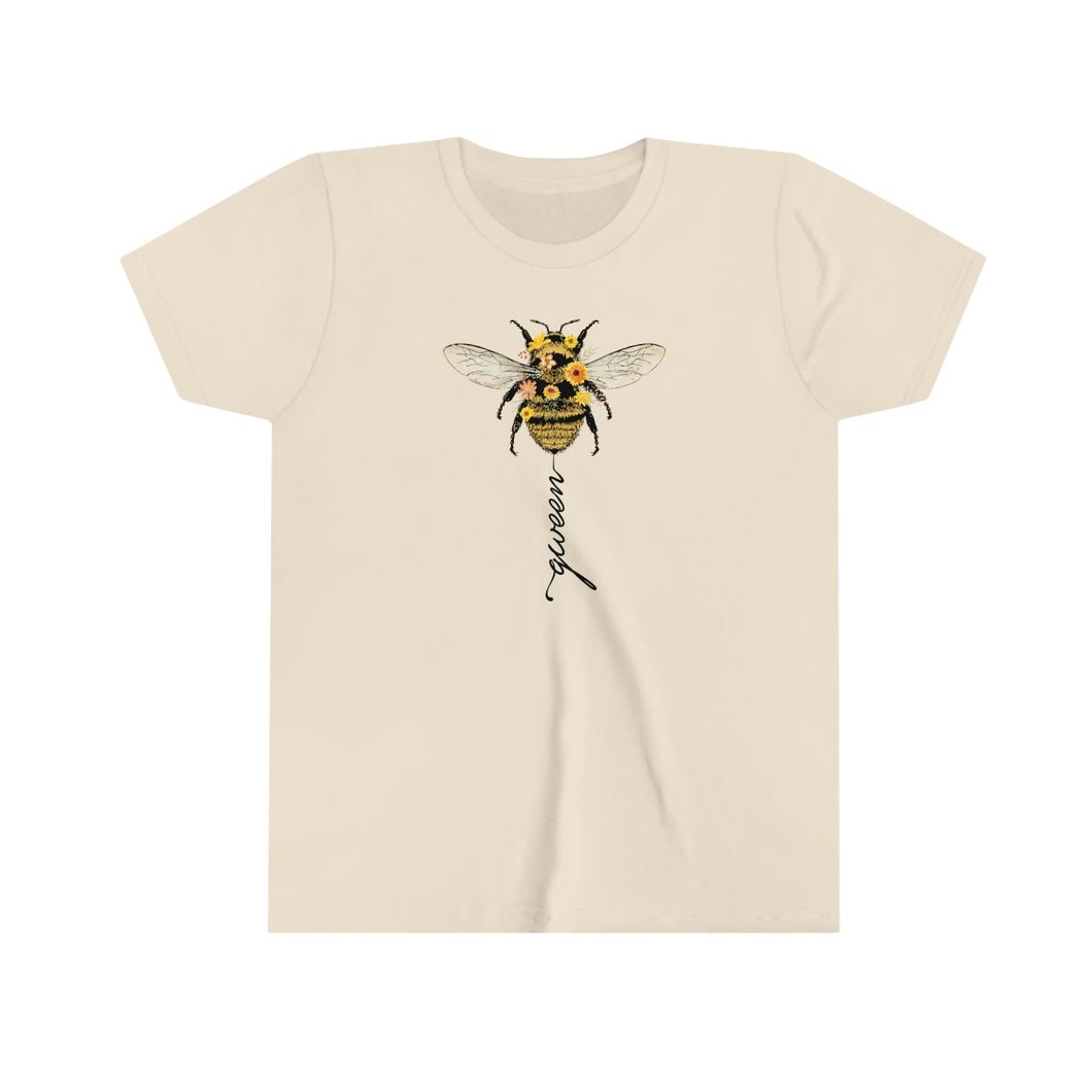 Queen Bee Girls Youth Retro T-shirt