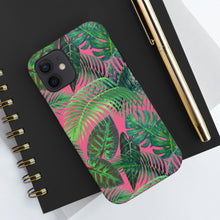 Load image into Gallery viewer, Neon Jungle Pink and Green Tough Phone Case, Case-Mate
