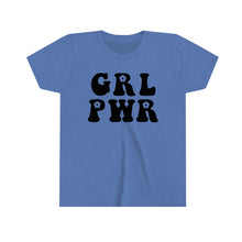 Load image into Gallery viewer, Grl Pwr Youth Girls Retro T-shirt
