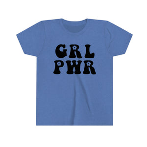 Grl Pwr Youth Girls Retro T-shirt