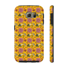 Load image into Gallery viewer, Retro 70&#39;s Mushrooms and Flowers Tough Phone Case, Case-Mate
