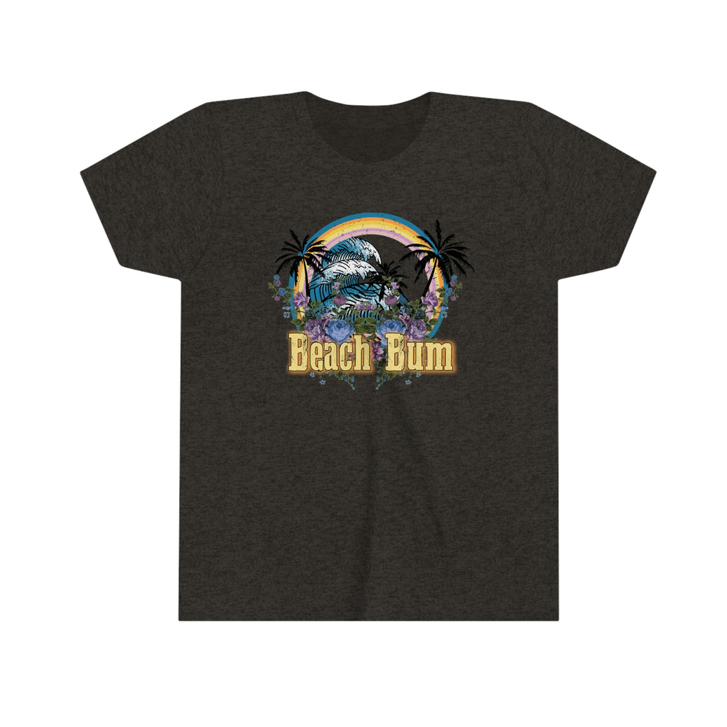 Beach Bum Youth Girls Retro T-shirt