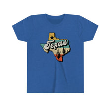 Load image into Gallery viewer, Texas State Retro Youth Girls State T-shirt
