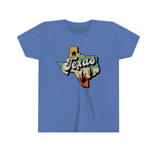 Load image into Gallery viewer, Texas State Retro Youth Girls State T-shirt
