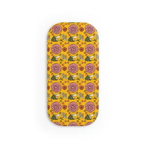 Retro 70's Mushroom Flower  Phone Click-On Grip