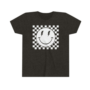 Happy Checker Youth Boys T-shirt