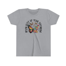 Load image into Gallery viewer, Never Give Up Your Daydream Girls Youth Retro T-shirt
