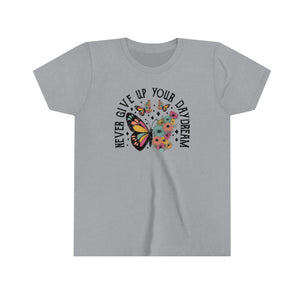 Never Give Up Your Daydream Girls Youth Retro T-shirt