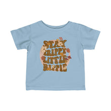 Load image into Gallery viewer, Stay Trippy Little Hippie Infant Fine Jersey Tee
