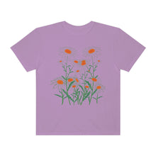 Load image into Gallery viewer, Wildflowers Stenciled Women’s Vintage T-shirt
