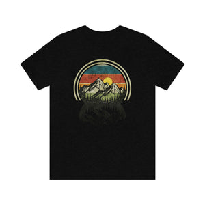 Mountain Adventure Retro Men's Short Sleeve Graphic Tee