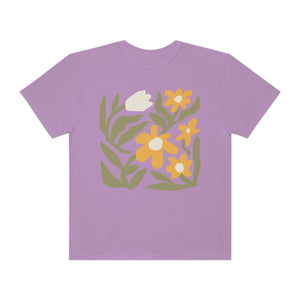 Utopian Flower Abstract Women’s Vintage T-shirt