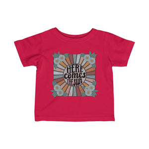 Here Comes the Sun Infant Fine Jersey Tee