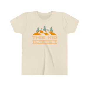 This Kid Loves Hiking Youth Boys T-shirt