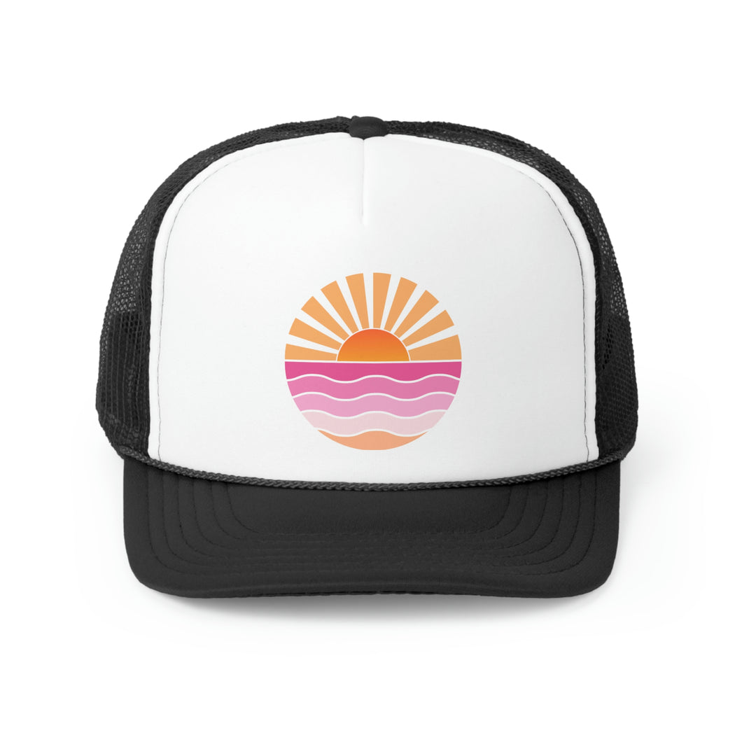 Sunny Waves Trucker Cap