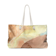 Load image into Gallery viewer, Marianne Watercolor Weekender/Beach Bag
