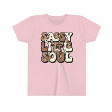 Load image into Gallery viewer, Sassy Little Soul Girls Youth Retro T-shirt
