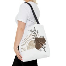 Load image into Gallery viewer, Sunshine Moth High Quality Tote Bag
