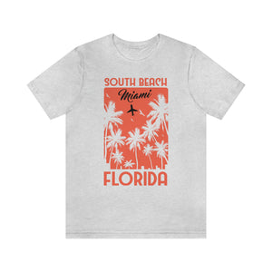 South Beach Miami Men's Short Sleeve Graphic Tee