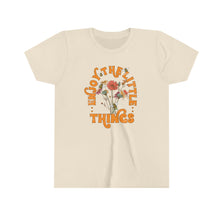 Load image into Gallery viewer, Enjoy The Little Things Youth Girls Retro T-shirt
