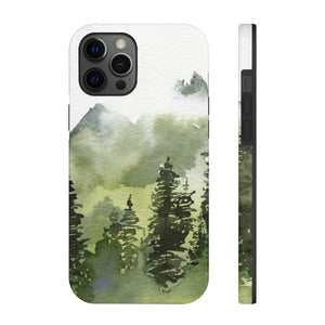 Watercolor Mountains Tough Phone Case, Case-Mate