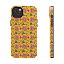 Load image into Gallery viewer, Retro 70&#39;s Mushrooms and Flowers Tough Phone Case, Case-Mate
