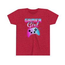 Load image into Gallery viewer, Gamer Girl Youth Girls Retro T-shirt
