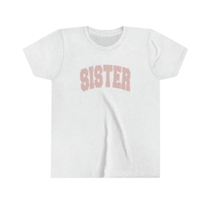 Sister Varsity Girls Youth Retro T-shirt