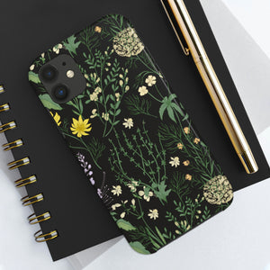 Vintage Flowers Tough Phone Case, Case-Mate